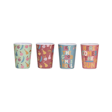 Emporium Good Times Tumblers 300ml - Set of 4